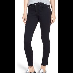 Rag & Bone Raw Hem Ankle Skinny